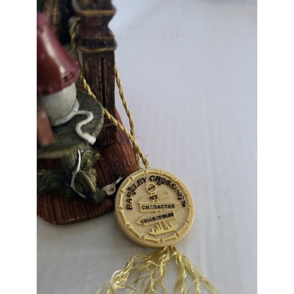 1996 Barkley Crossing My Achy Breaky Barkley Figurine Character Sick Dog In Bed - Picture 8 of 9